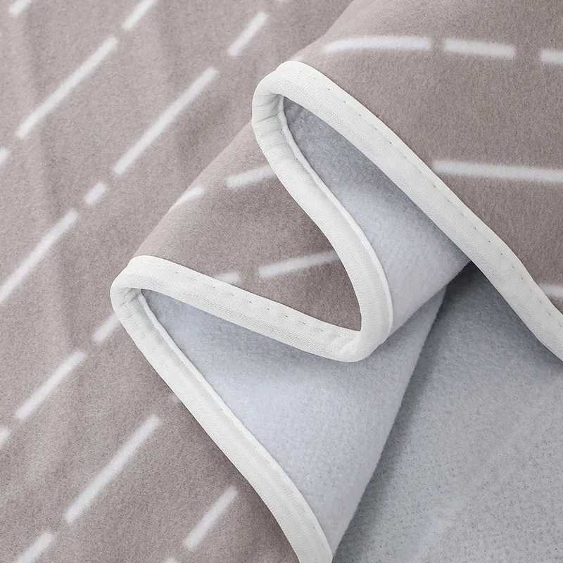 Brown Polyester Electric Under Blanket