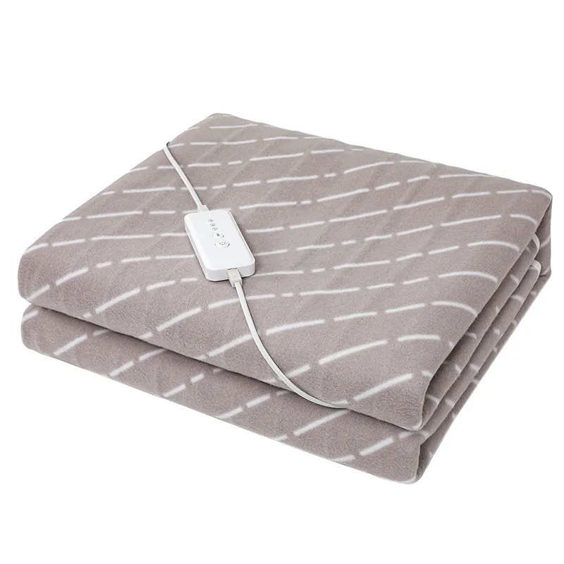 Brown Polyester Electric Under Blanket