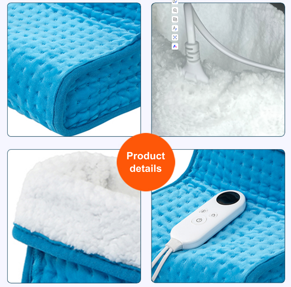 Electric Footwarmer Details